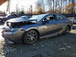 Toyota Camry salvage cars for sale: 2021 Toyota Camry SE