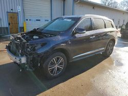 Salvage cars for sale from Copart York Haven, PA: 2017 Infiniti QX60