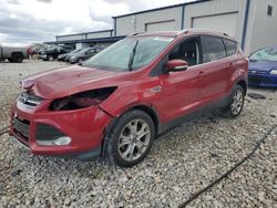 Salvage cars for sale from Copart Wayland, MI: 2016 Ford Escape Titanium