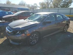 Honda salvage cars for sale: 2018 Honda Civic EX