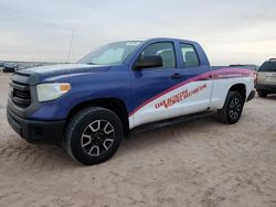 Toyota Tundra Double cab sr Vehiculos salvage en venta: 2016 Toyota Tundra Double Cab SR