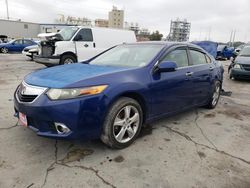 Acura salvage cars for sale: 2012 Acura TSX