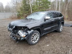 Jeep salvage cars for sale: 2014 Jeep Grand Cherokee Limited