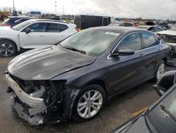 Chrysler 200 salvage cars for sale: 2015 Chrysler 200 Limited