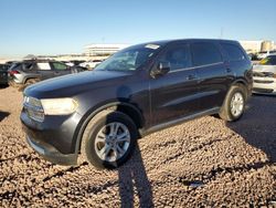 Salvage cars for sale from Copart Phoenix, AZ: 2012 Dodge Durango SXT