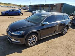 Salvage cars for sale from Copart Colorado Springs, CO: 2019 Volkswagen Golf Alltrack S