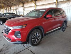 Hyundai Santa fe salvage cars for sale: 2020 Hyundai Santa FE SEL