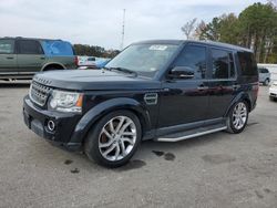 Land Rover lr4 Vehiculos salvage en venta: 2016 Land Rover LR4 HSE