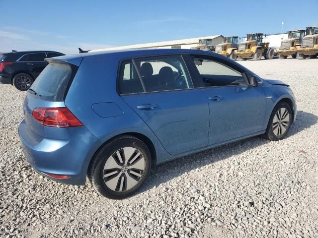 2016 Volkswagen E-GOLF SE