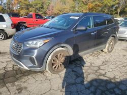 Hyundai Vehiculos salvage en venta: 2017 Hyundai Santa FE SE