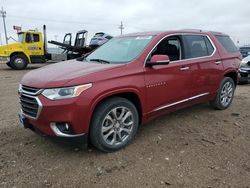 Chevrolet Traverse salvage cars for sale: 2018 Chevrolet Traverse Premier