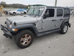 Jeep Wrangler salvage cars for sale: 2018 Jeep Wrangler Unlimited Sport