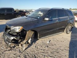 Mercedes-Benz m-Class salvage cars for sale: 2013 Mercedes-Benz ML 350 4matic