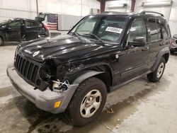 Jeep Liberty salvage cars for sale: 2007 Jeep Liberty Sport