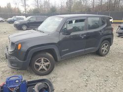 Jeep Renegade salvage cars for sale: 2015 Jeep Renegade Sport