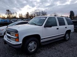 Chevrolet salvage cars for sale: 1996 Chevrolet Tahoe K1500