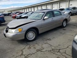 Lincoln Town car salvage cars for sale: 2000 Lincoln Town Car Executive