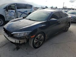 Honda Civic salvage cars for sale: 2018 Honda Civic EX