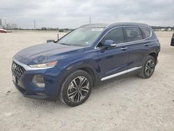 Hyundai Santa fe salvage cars for sale: 2019 Hyundai Santa FE Limited