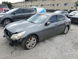 Infiniti g37 salvage cars for sale: 2012 Infiniti G37 Base