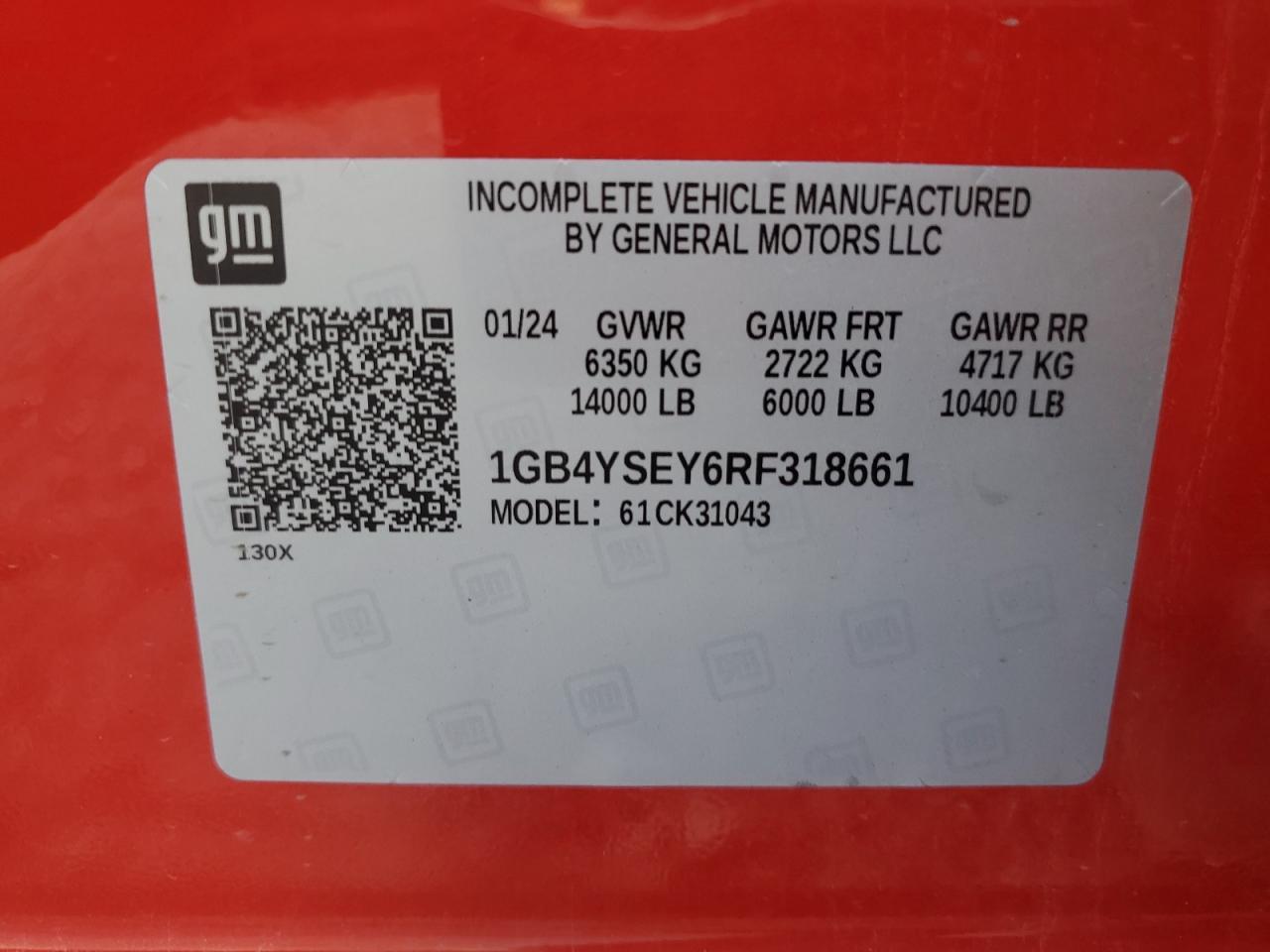 2024 Chevrolet Silverado K3500 K3500