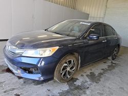 Honda Accord salvage cars for sale: 2017 Honda Accord LX