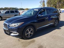 Salvage cars for sale from Copart Dunn, NC: 2016 Infiniti QX60