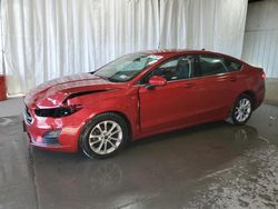 Salvage cars for sale from Copart Albany, NY: 2020 Ford Fusion SE