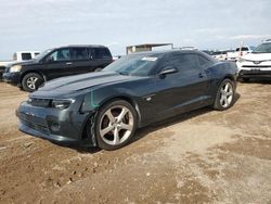 Salvage cars for sale from Copart Amarillo, TX: 2015 Chevrolet Camaro LT