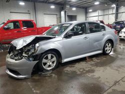 Subaru Legacy Vehiculos salvage en venta: 2013 Subaru Legacy 2.5I