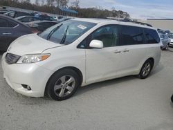 Toyota Sienna xle salvage cars for sale: 2016 Toyota Sienna XLE