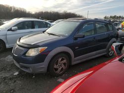 Pontiac Vibe salvage cars for sale: 2007 Pontiac Vibe