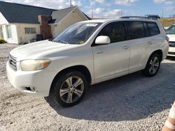 Toyota Highlander salvage cars for sale: 2008 Toyota Highlander Sport