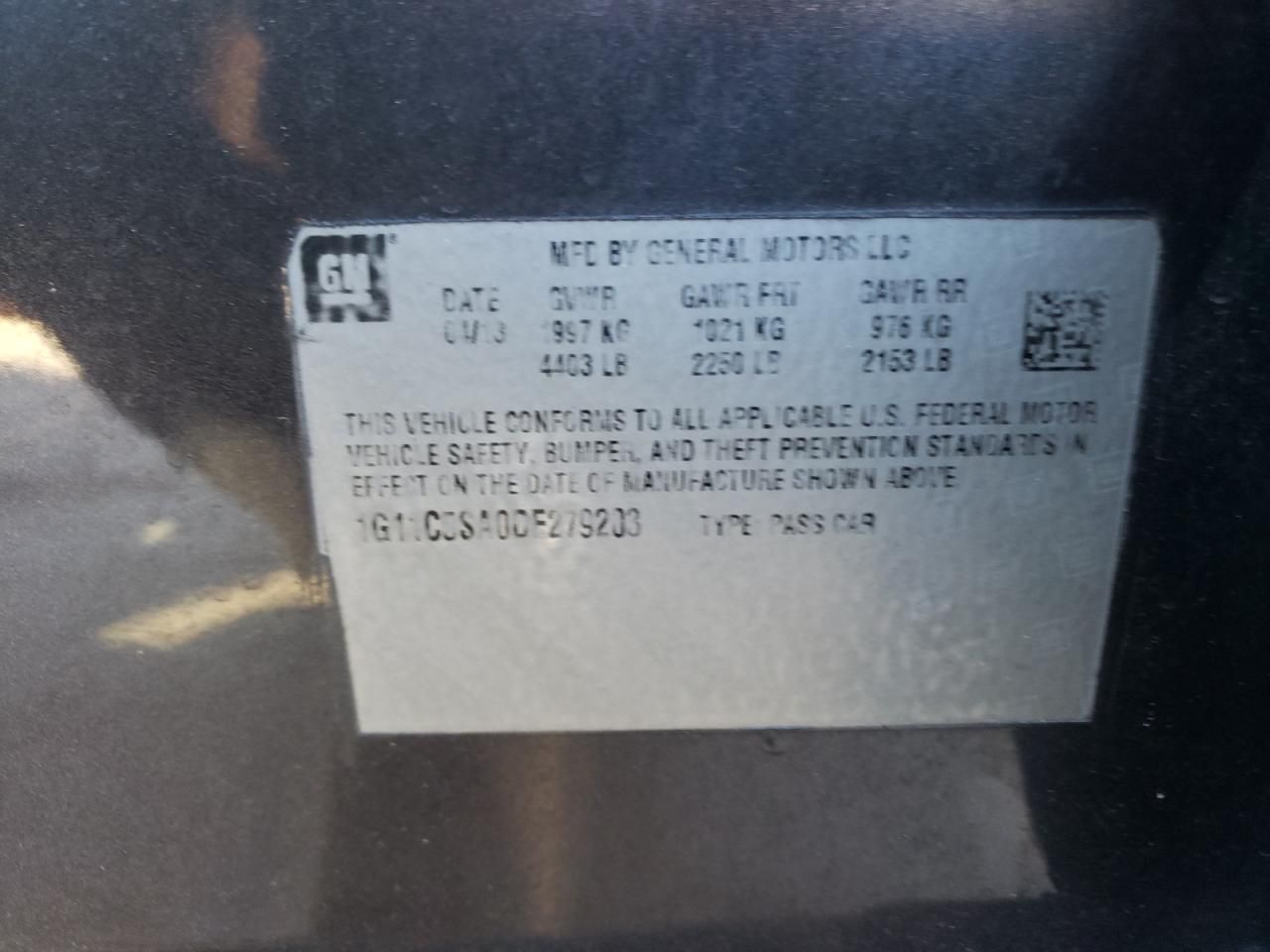 2013 Chevrolet Malibu 1LT