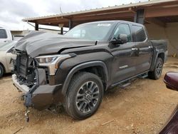 Toyota Tundra salvage cars for sale: 2022 Toyota Tundra Crewmax Limited