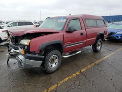 Chevrolet Silverado c2500 Heavy dut salvage cars for sale: 2005 Chevrolet Silverado C2500 Heavy Duty