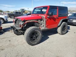 Jeep Wrangler salvage cars for sale: 2015 Jeep Wrangler Sport