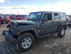 Jeep Wrangler salvage cars for sale: 2016 Jeep Wrangler Unlimited Sport