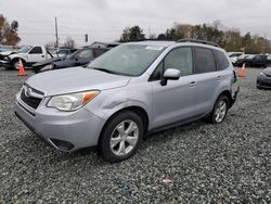 Subaru Forester salvage cars for sale: 2015 Subaru Forester 2.5I Premium