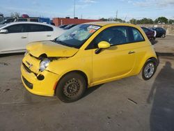 Fiat 500 salvage cars for sale: 2015 Fiat 500 POP