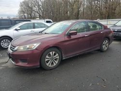 Honda Accord salvage cars for sale: 2014 Honda Accord LX