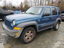 Jeep Liberty salvage cars for sale: 2005 Jeep Liberty Sport