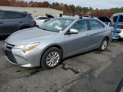 Toyota Camry salvage cars for sale: 2016 Toyota Camry LE