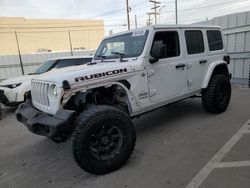 Jeep Wrangler salvage cars for sale: 2020 Jeep Wrangler Unlimited Sport