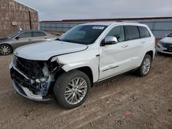 Jeep salvage cars for sale: 2017 Jeep Grand Cherokee Summit