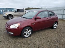 Hyundai Accent salvage cars for sale: 2007 Hyundai Accent SE