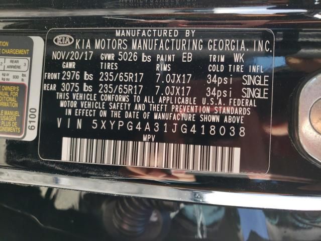 2018 KIA Sorento LX