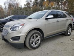 Chevrolet Vehiculos salvage en venta: 2016 Chevrolet Equinox LS