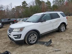 Ford Explorer salvage cars for sale: 2016 Ford Explorer XLT