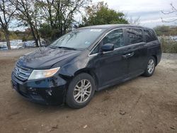 Honda Odyssey ex salvage cars for sale: 2012 Honda Odyssey EX